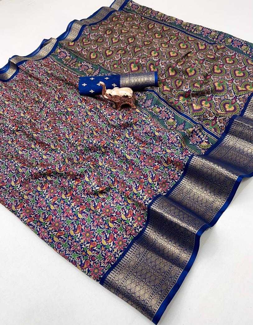 Ynf Dola Silk KESH695 TANIYA Sarees Silk Sarees Wholesale Designer Sarees Kashmiri Sarees Kalamkari Silk Sarees Manufacturer- Kapda Export