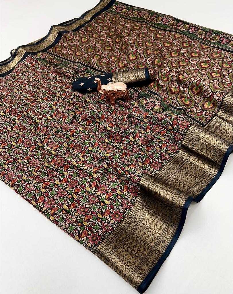Ynf Dola Silk KESH695 TANIYA Sarees Silk Sarees Wholesale Designer Sarees Kashmiri Sarees Kalamkari Silk Sarees Manufacturer- Kapda Export