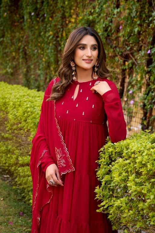 Ynf Fancy KESH134 5001 Suits & Dresses Wholesale Party Wear Dresses Ethnic Dresses Anarkali Dresses Manufacturer- Kapda Export