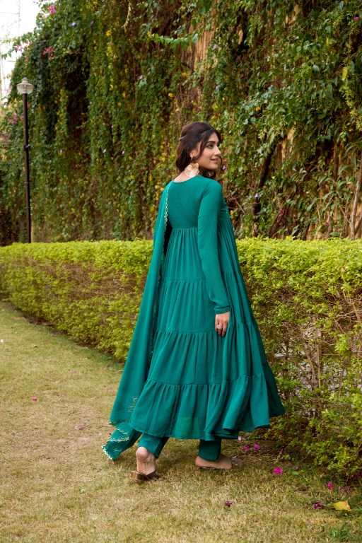 Ynf Fancy KESH134 5001 Suits & Dresses Wholesale Party Wear Dresses Ethnic Dresses Anarkali Dresses Manufacturer- Kapda Export