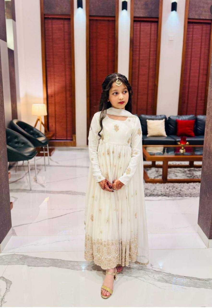 Ynf Fancy KESH415 239 Kids Wear Wholesale Kids Gown Kids Ethnic Gowns Kids Wedding Outfits Manufacturer- Kapda Export