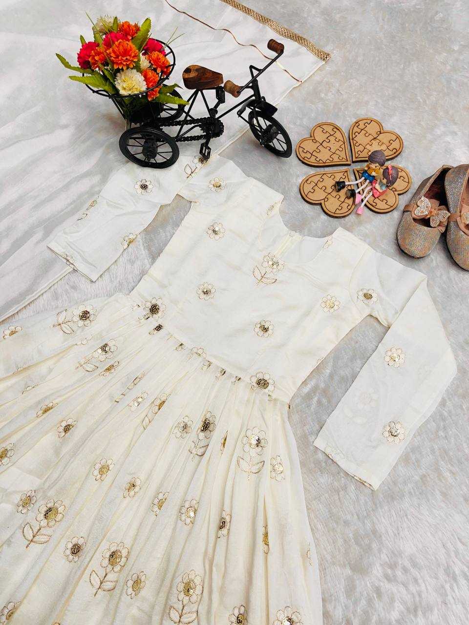 Ynf Fancy KESH415 239 Kids Wear Wholesale Kids Gown Kids Ethnic Gowns Kids Wedding Outfits Manufacturer- Kapda Export