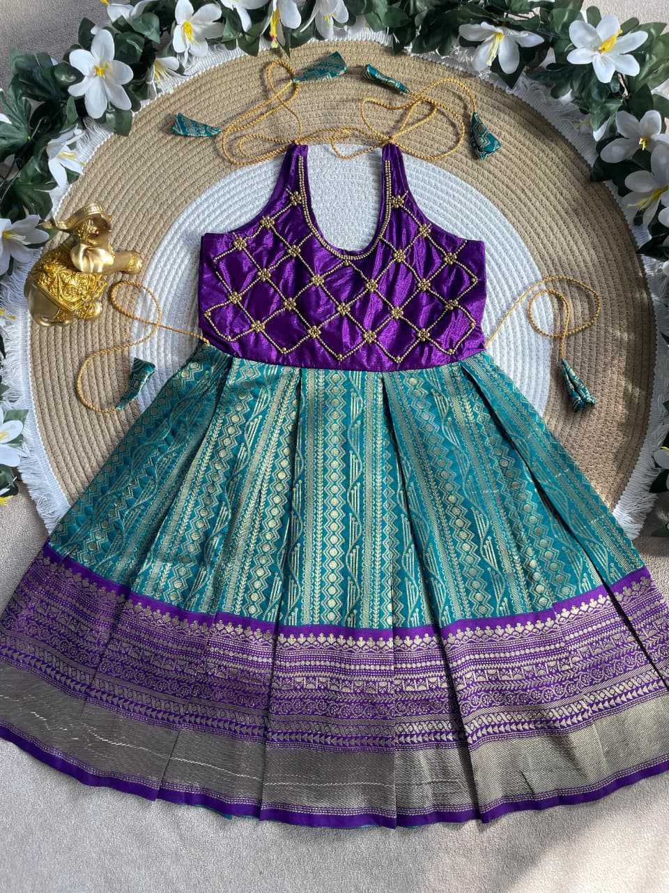 Ynf Fancy KESH505 Devsena Kids Wear Wholesale Kids Ethnic Gowns Kids Festive Wear Kids Party Wear Ethnic Manufacturer- Kapda Export