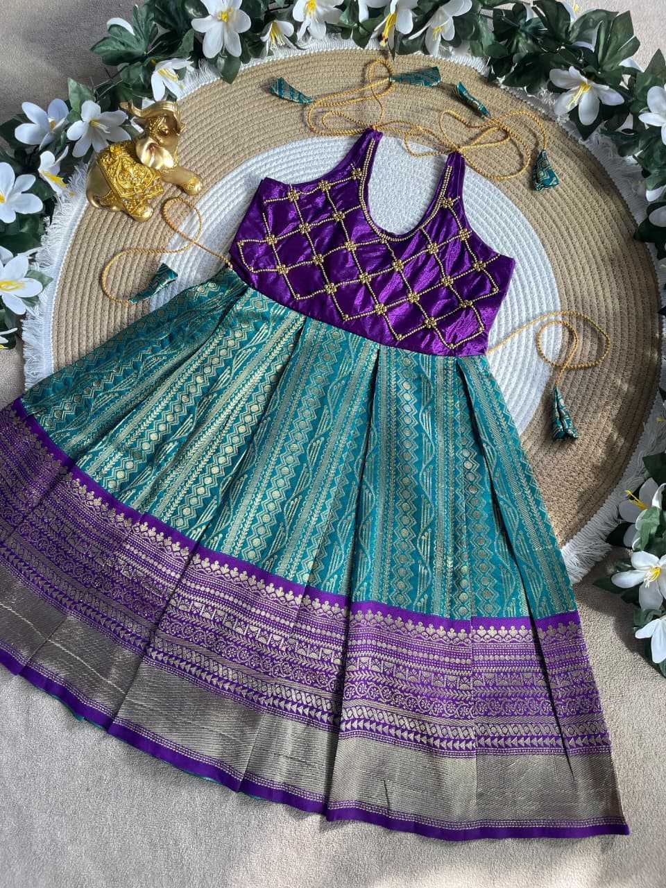 Ynf Fancy KESH505 Devsena Kids Wear Wholesale Kids Ethnic Gowns Kids Festive Wear Kids Party Wear Ethnic Manufacturer- Kapda Export