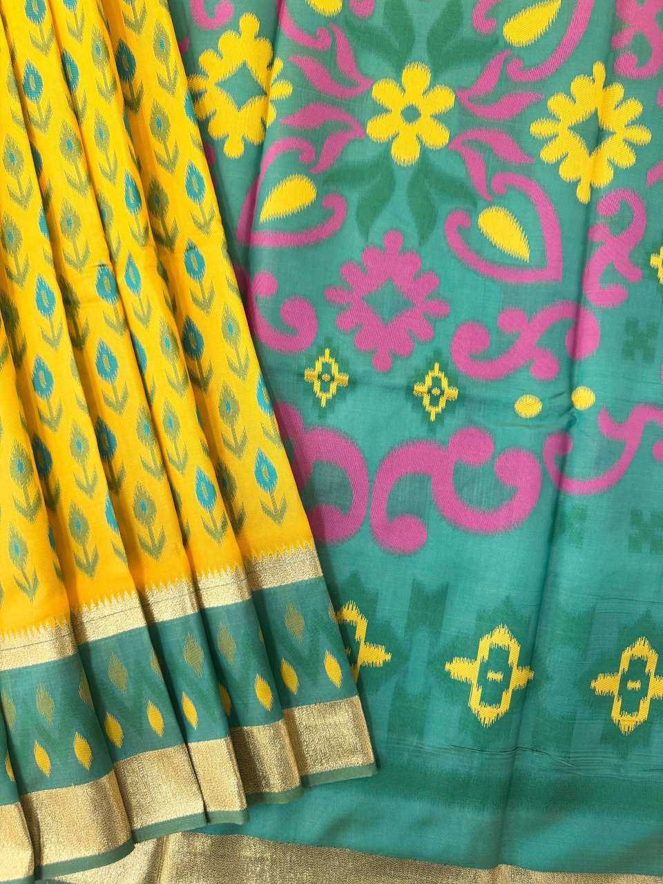 Ynf Fancy KESH532 538 Sarees Silk Sarees Wholesale Pochampally Sarees Traditional Sarees Festive Sarees Manufacturer- Kapda Export
