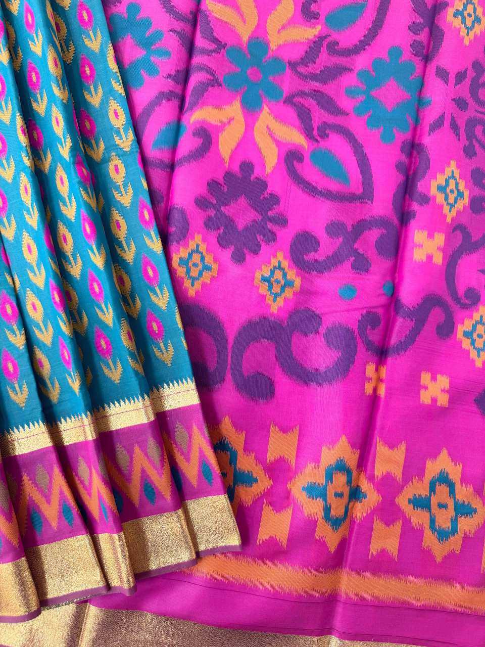 Ynf Fancy KESH532 538 Sarees Silk Sarees Wholesale Pochampally Sarees Traditional Sarees Festive Sarees Manufacturer- Kapda Export