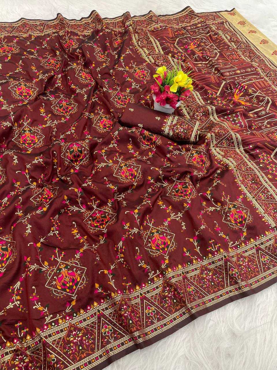 Ynf Fancy KESH572 965 Sarees Wholesale Designer Sarees Festive Sarees Rajputi Sarees Manufacturer- Kapda Export