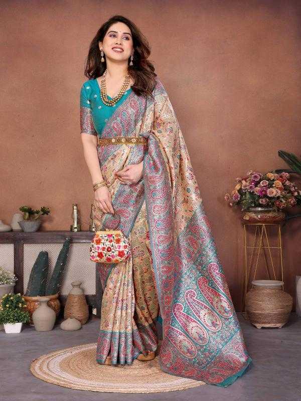Ynf Fancy KESH659 Saptapadi1 Sarees Silk Sarees Wholesale Zari Border Sarees Silk Sarees For Weddings Rajputi Sarees Manufacturer- Kapda Export
