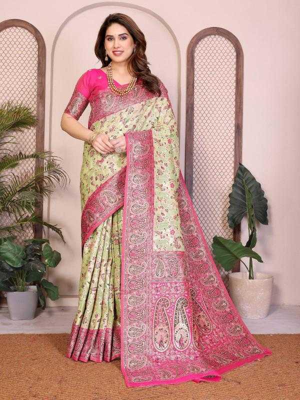 Ynf Fancy KESH659 Saptapadi1 Sarees Silk Sarees Wholesale Zari Border Sarees Silk Sarees For Weddings Rajputi Sarees Manufacturer- Kapda Export
