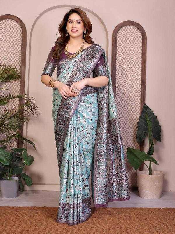 Ynf Fancy KESH659 Saptapadi1 Sarees Silk Sarees Wholesale Zari Border Sarees Silk Sarees For Weddings Rajputi Sarees Manufacturer- Kapda Export