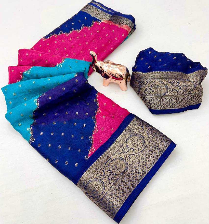 Ynf Fancy KESH695 Lahriya Sarees Wholesale Designer Sarees Leheriya Sarees Zari Sarees Manufacturer- Kapda Export