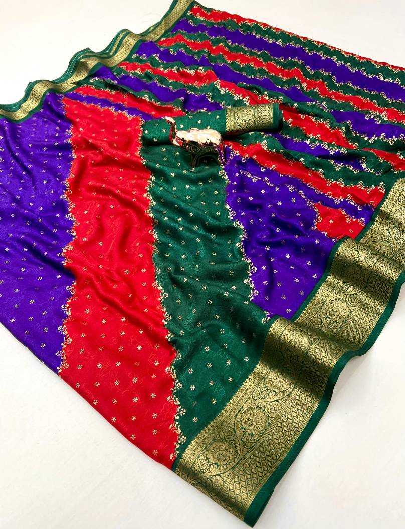 Ynf Fancy KESH695 Lahriya Sarees Wholesale Designer Sarees Leheriya Sarees Zari Sarees Manufacturer- Kapda Export