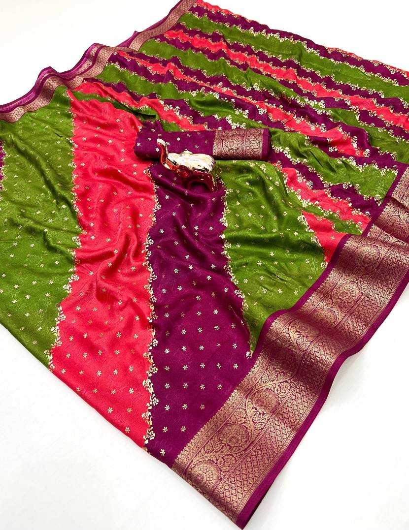 Ynf Fancy KESH695 Lahriya Sarees Wholesale Designer Sarees Leheriya Sarees Zari Sarees Manufacturer- Kapda Export