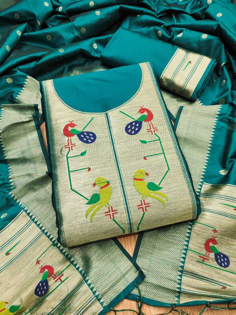 Ynf Fancy KESH714 001 Suits & Dresses Wholesale Ladies Suits Unstitched Suits Party wear suits Manufacturer- Kapda Export