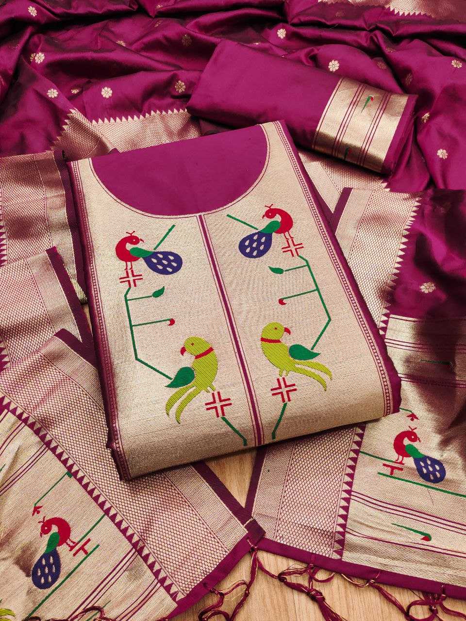 Ynf Fancy KESH714 001 Suits & Dresses Wholesale Ladies Suits Unstitched Suits Party wear suits Manufacturer- Kapda Export