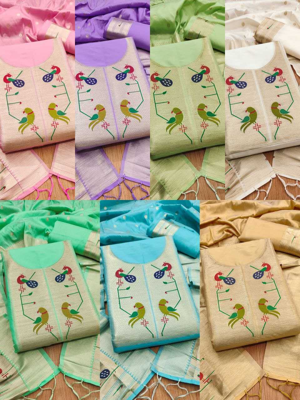 Ynf Fancy KESH714 001 Suits & Dresses Wholesale Ladies Suits Unstitched Suits Party wear suits Manufacturer- Kapda Export