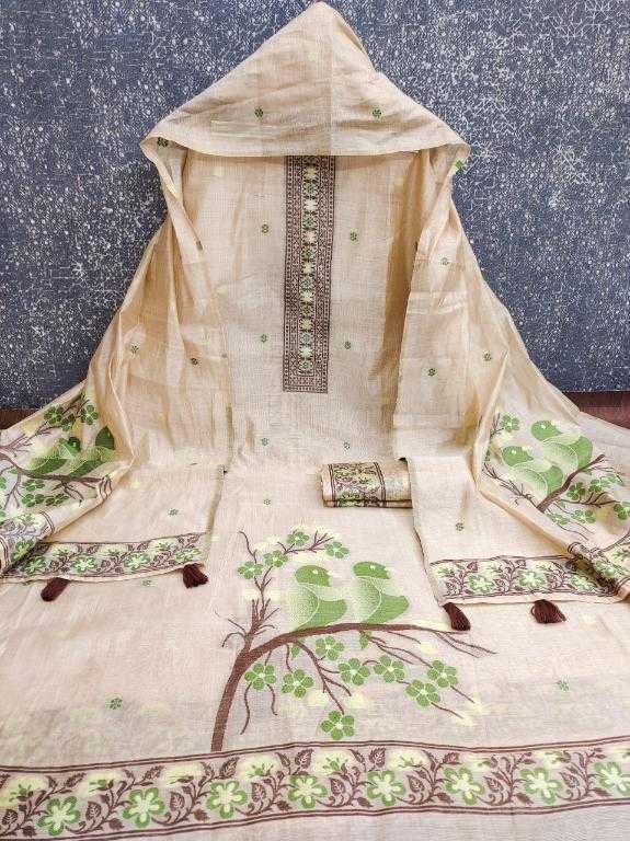 Ynf Fancy KESH714 009 Suits & Dresses Wholesale Unstitched Suits Embroidery Suits Wedding Suits Manufacturer- Kapda Export