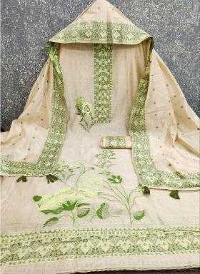 Ynf Fancy KESH714 009 Suits & Dresses Wholesale Unstitched Suits Embroidery Suits Wedding Suits Manufacturer- Kapda Export