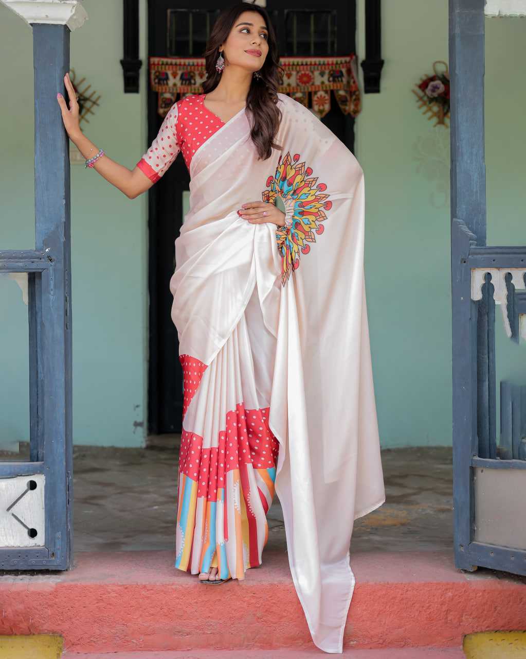 Ynf Fancy KESH719 133 Sarees Wholesale Ruffle Sarees Traditional Sarees Festive Sarees Manufacturer- Kapda Export