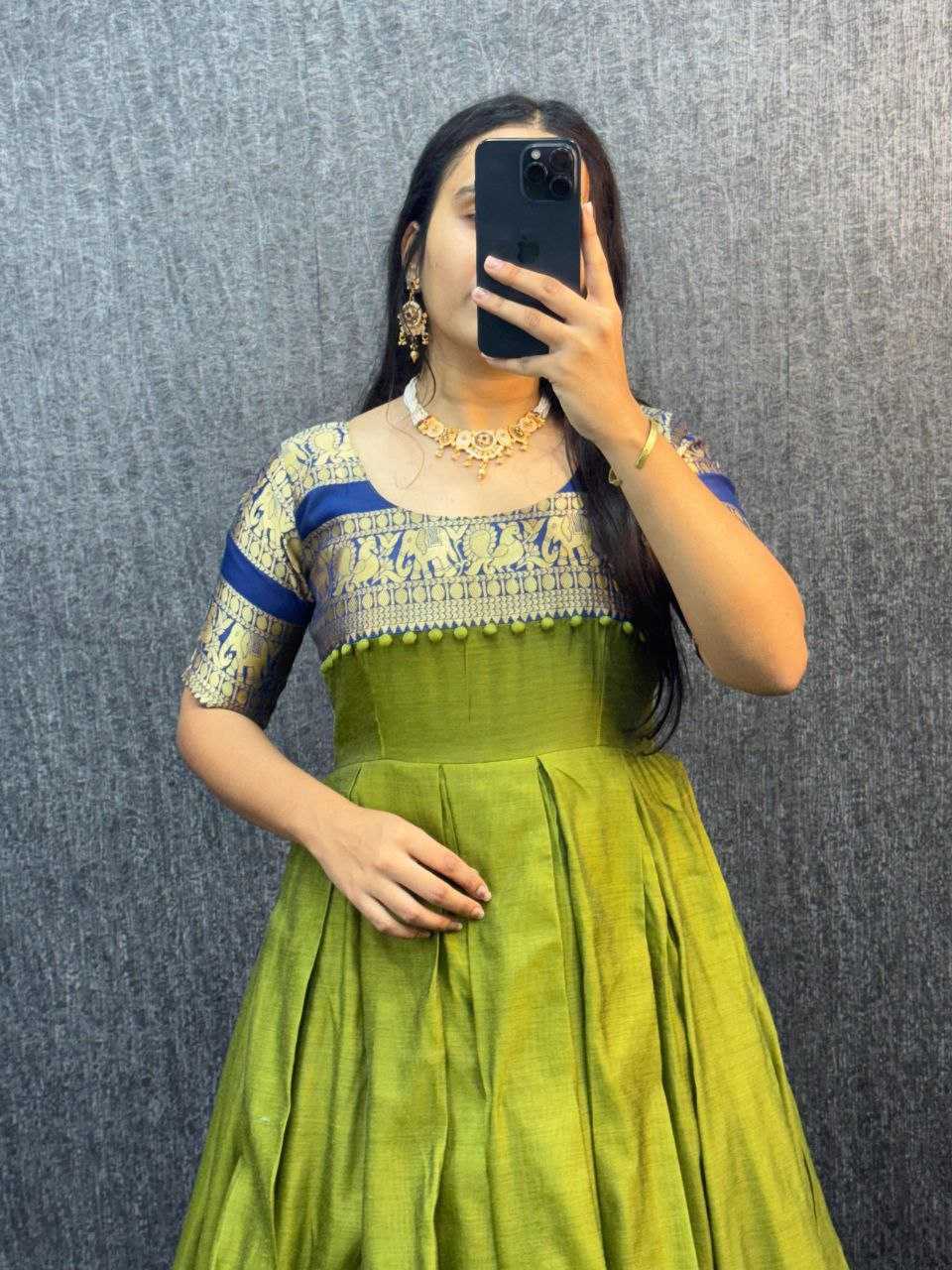 Ynf Fancy RIN102 THALAPATHY Gowns Festive Collections Wholesale Fancy Gowns Anarkali Gown Pongal Collections Manufacturer- Kapda Export