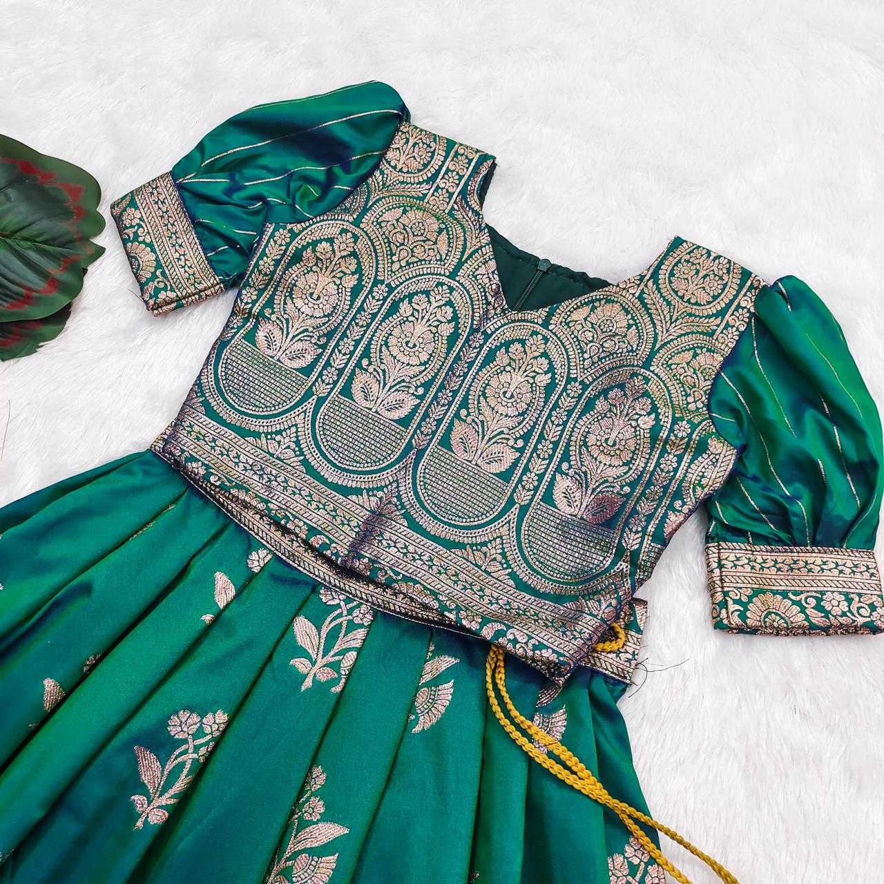 Ynf Fancy RIN235 fancy meena Kids Wear Wholesale Kids Lehenga Kids Ethnic Wear Kids Festive Wear Manufacturer- Kapda Export