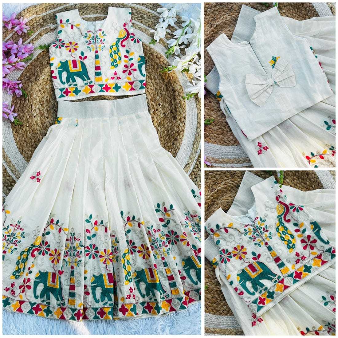 Ynf Fancy RIN235 KENJI Kids Wear Wholesale Kids Designer Frock Kids Wedding Outfits Kids Party Wear Ethnic Manufacturer- Kapda Export