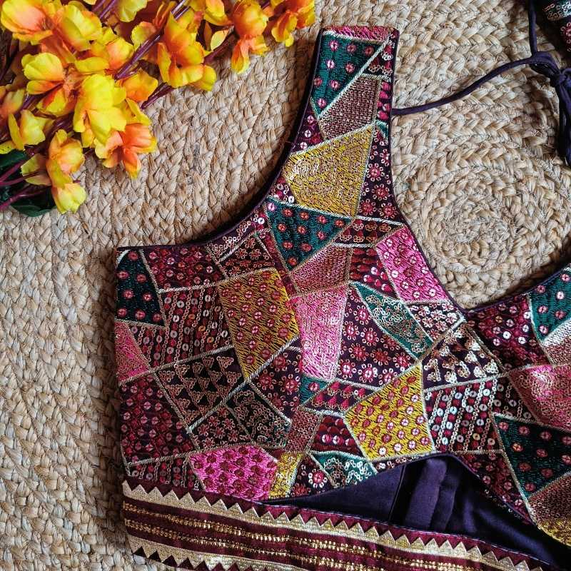 Ynf Faux Georgette KESH411 anjana Readymade Blouses Wholesale Sequence Embroidery Blouse Designer Blouse Party Wear Blouse Manufacturer- Kapda Export