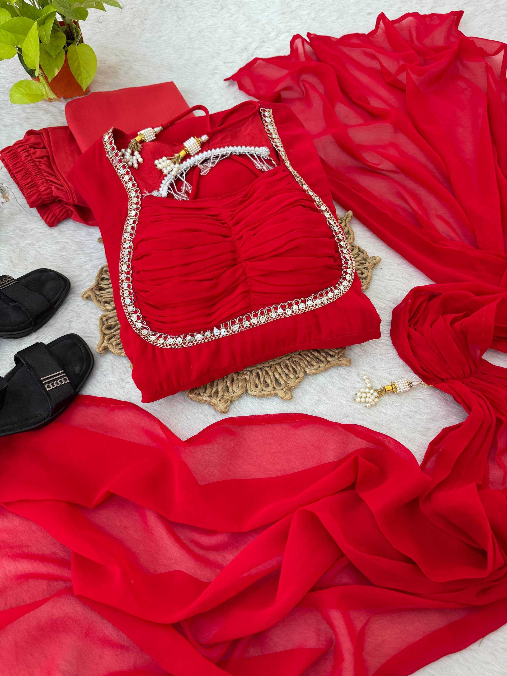 Ynf Faux Georgette KESH513 MANIKA Gowns Wholesale Fancy Gowns Evening Gowns Party Wear Gowns Manufacturer- Kapda Export