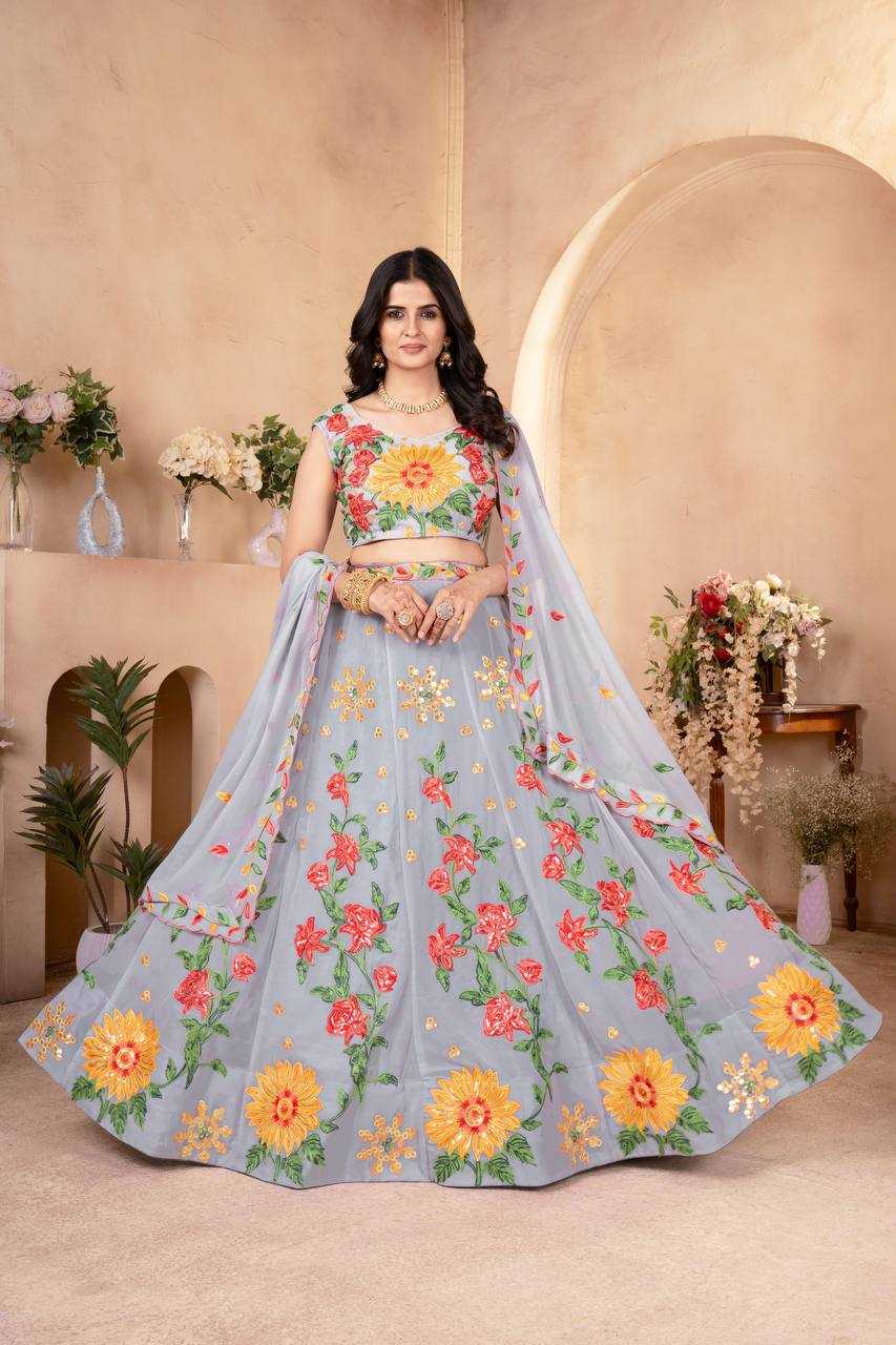 Ynf Faux Georgette KESH533 5089 Lehengas Wholesale Designer Lehenga Wedding Lehenga Floral Lehenga Manufacturer- Kapda Export