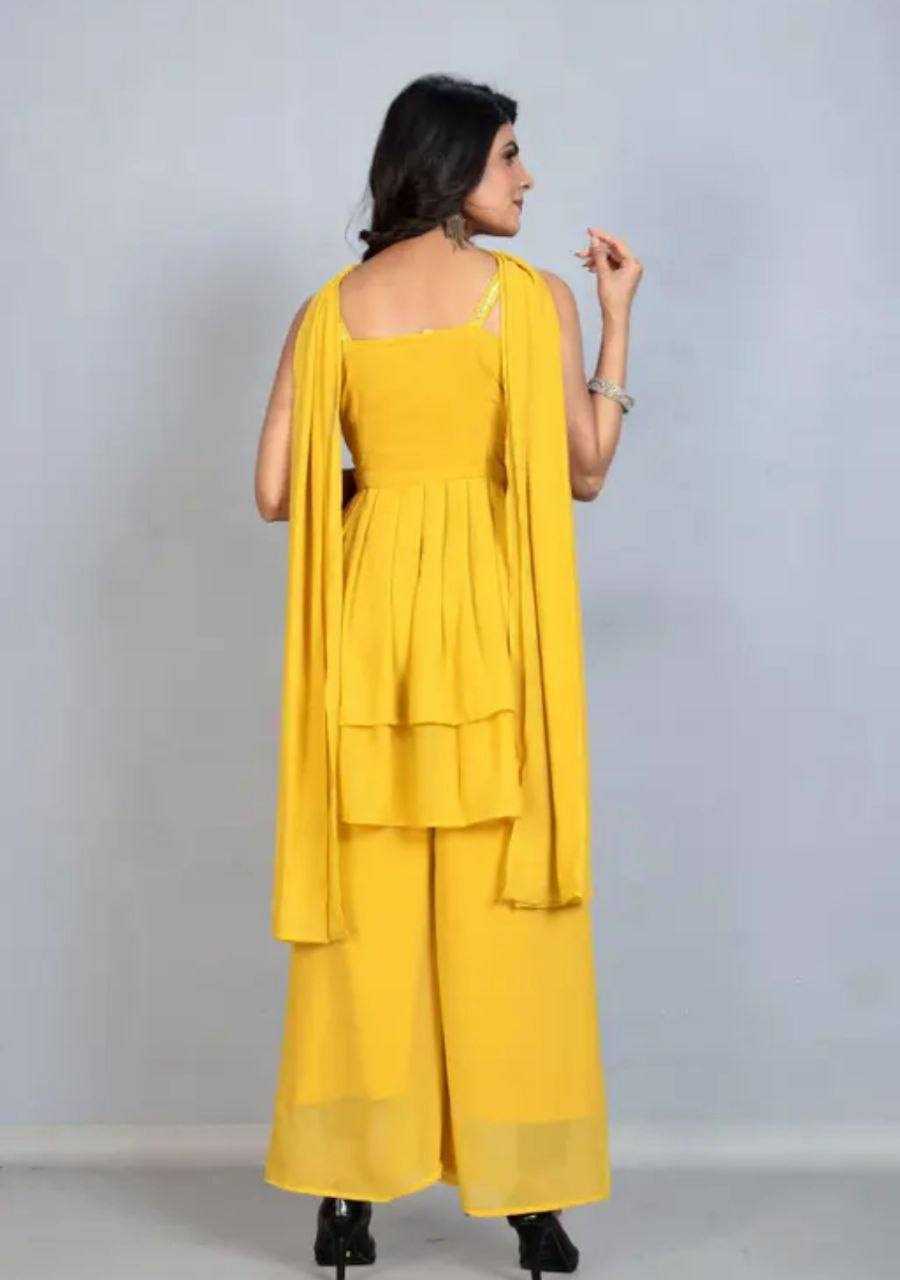 Ynf Faux Georgette KESH655 1006 Suits & Dresses Festive Collections Wholesale Party Wear Dresses Embroidered Dresses Georgette Dresses Manufacturer- Kapda Export