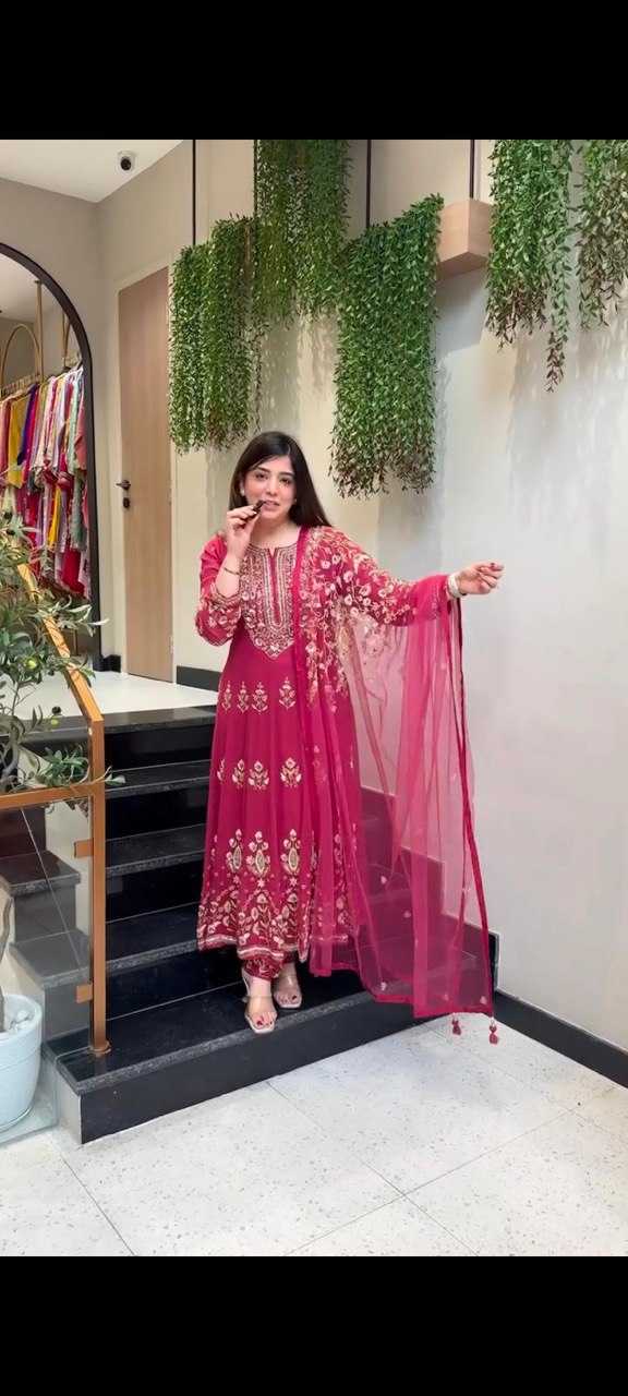 Ynf Faux Georgette KESH666 Anvitha Kurti Wholesale Festive Kurtis Ethnic Kurtis Georgette Kurti Manufacturer- Kapda Export