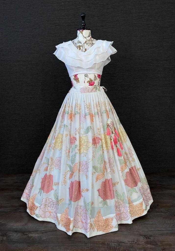 Ynf Faux Georgette RIN235 anita Kids Wear Wholesale Kids Ethnic Wear Kids Traditional Outfits Kids Lehenga Choli Manufacturer- Kapda Export