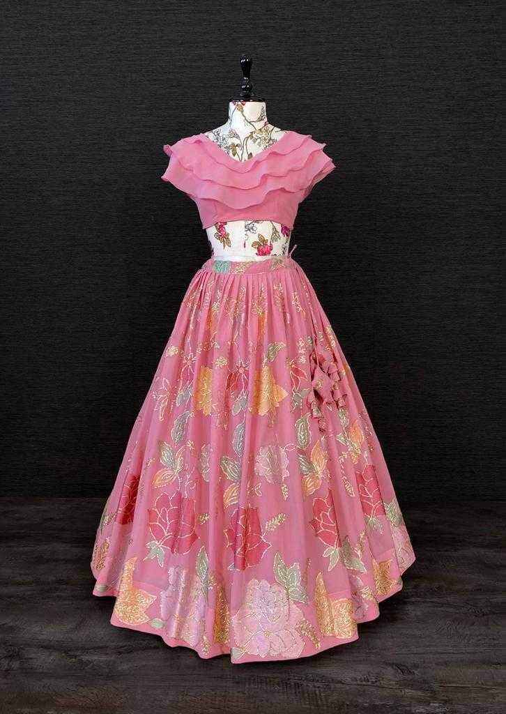 Ynf Faux Georgette RIN235 anita Kids Wear Wholesale Kids Ethnic Wear Kids Traditional Outfits Kids Lehenga Choli Manufacturer- Kapda Export