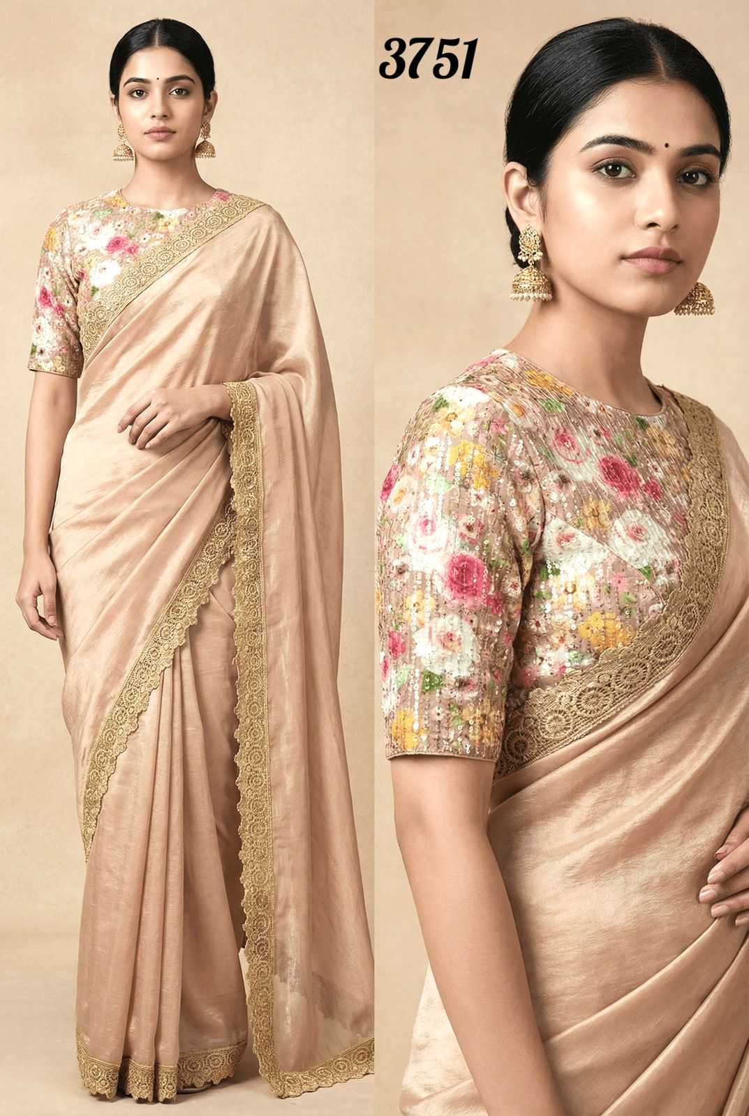 Ynf FENDY KESH114 3751 Sarees Wholesale Fancy Sarees Plain Sarees Satin Sarees Manufacturer- Kapda Export