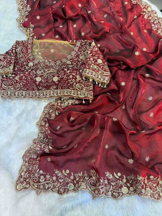 Ynf FENDY Satin Silk KESH111 6046 Sarees Silk Sarees Wholesale Designer Sarees Party Wear Sarees Plain Sarees Manufacturer- Kapda Export