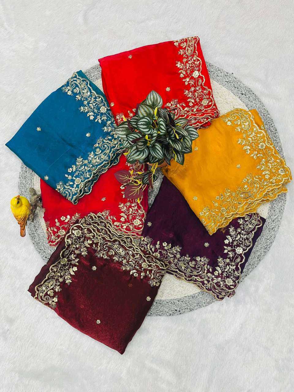 Ynf FENDY Satin Silk KESH111 6046 Sarees Silk Sarees Wholesale Designer Sarees Party Wear Sarees Plain Sarees Manufacturer- Kapda Export