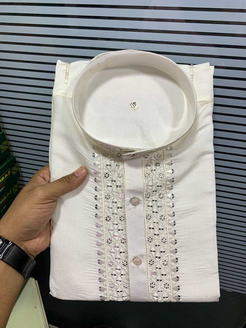 Ynf FENDY Silk KESH650 FENDY SILK Mens Wear Wholesale Mens Kurtas Men Kurta Pajama Men Wedding kurta Manufacturer- Kapda Export