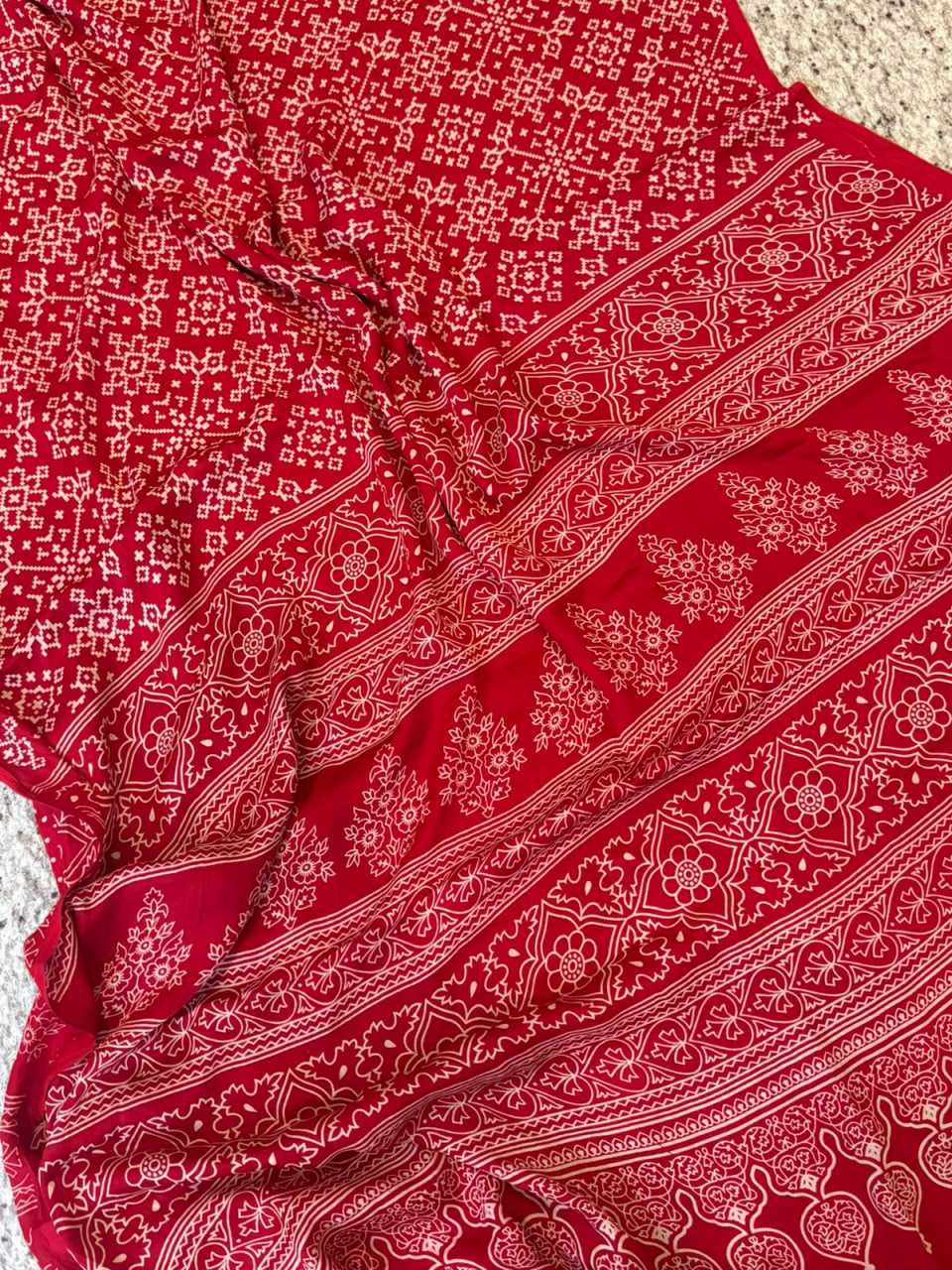 Ynf Gajji Silk KESH576 221 Sarees Festive Collections Wholesale Bandhani Bandhej Sarees Hand Printed Saree Silk Sarees Manufacturer- Kapda Export