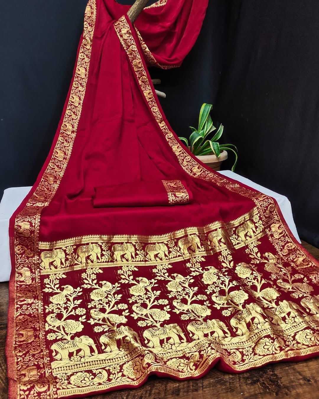 Ynf Gajji Silk KESH576 225 Sarees Festive Collections Wholesale Plain Sarees Silk Sarees Sarees With Blouse Manufacturer- Kapda Export