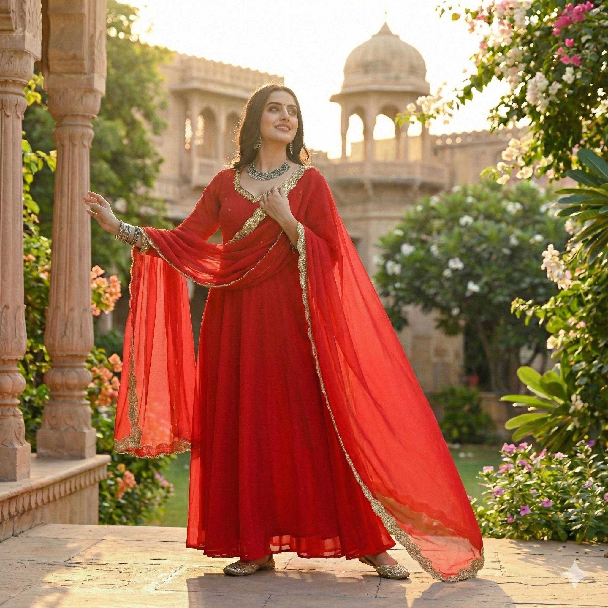 Ynf Georgette KESH210 2470 Suits & Dresses Wholesale Party Wear Dresses Ethnic Dresses Anarkali Dresses Manufacturer- Kapda Export