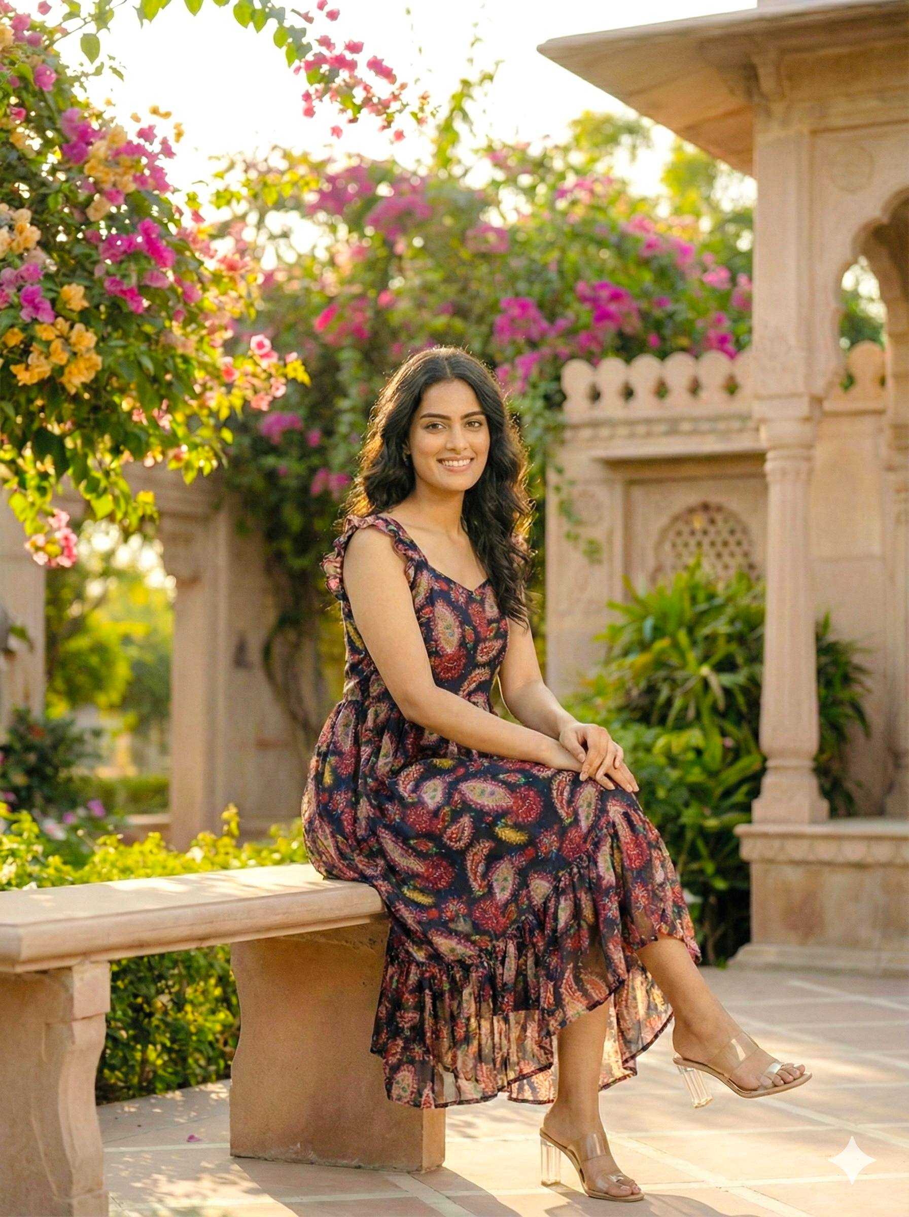 Ynf Georgette KESH210 2495 Suits & Dresses Wholesale Printed Suits Party wear suits Maxi Dresses Manufacturer- Kapda Export