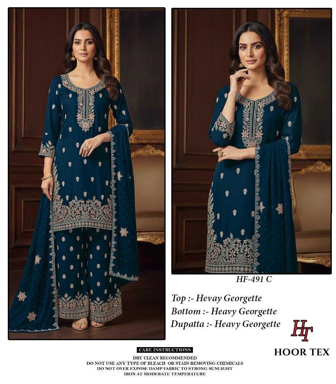 Ynf Georgette KESH450 HF-491 Suits & Dresses Islamic Clothing Festive Collections Wholesale Pakistani Suits Afghani Suits Kashmiri Suits Manufacturer- Kapda Export