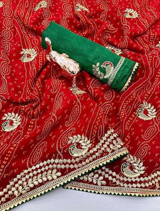 Ynf Georgette KESH511 1007 Sarees Wholesale Designer Sarees Printed Sarees Embroidered Sarees Manufacturer- Kapda Export