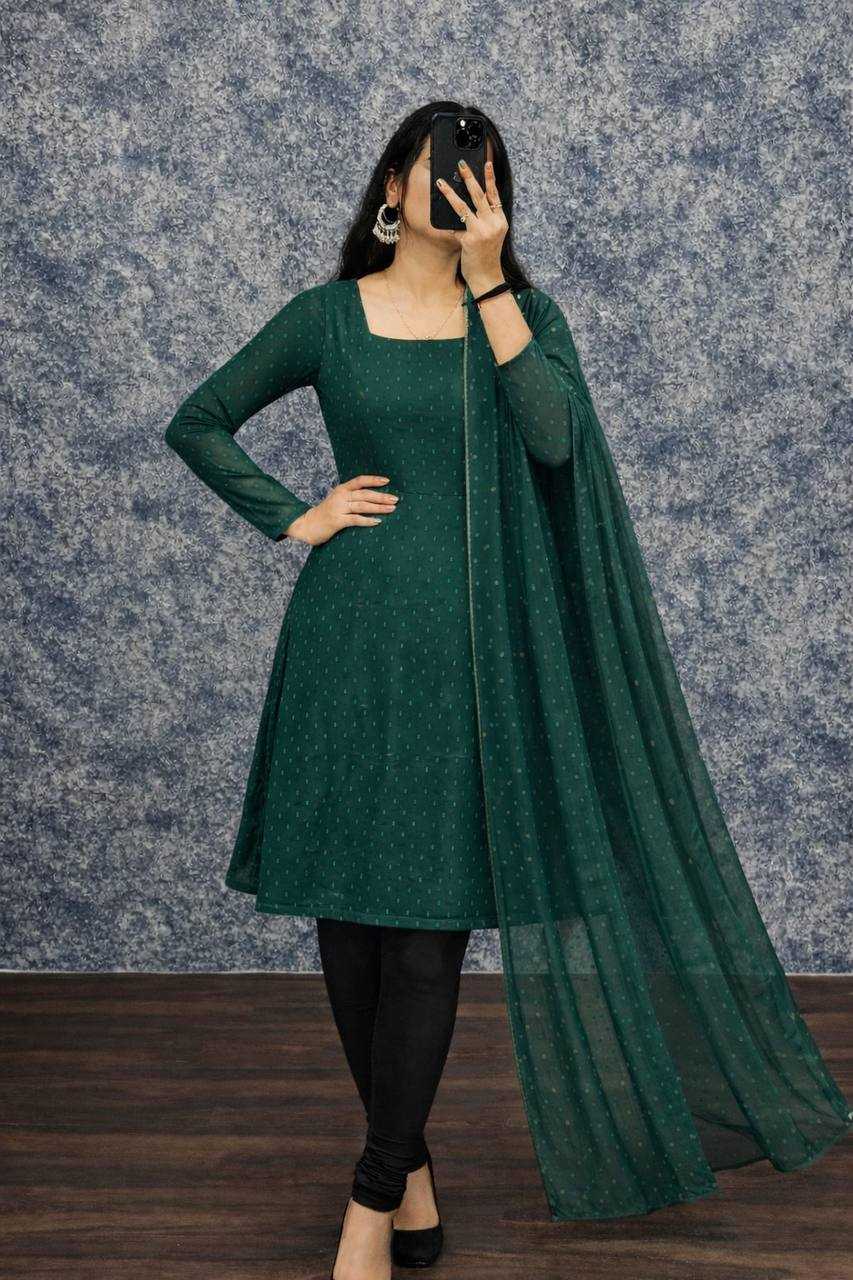 Ynf Georgette KESH544 George booti Kurti Wholesale Casual Kurtis Festive Kurtis Designer Kurtis Manufacturer- Kapda Export