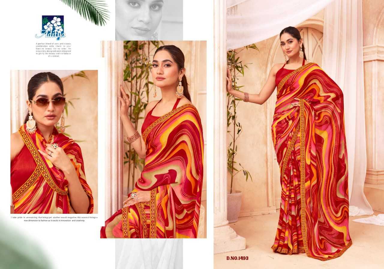 Ynf Georgette KESH649 Sujal vol 7 Sarees Wholesale Party Wear Sarees Fancy Sarees Printed Georgette Saree Manufacturer- Kapda Export