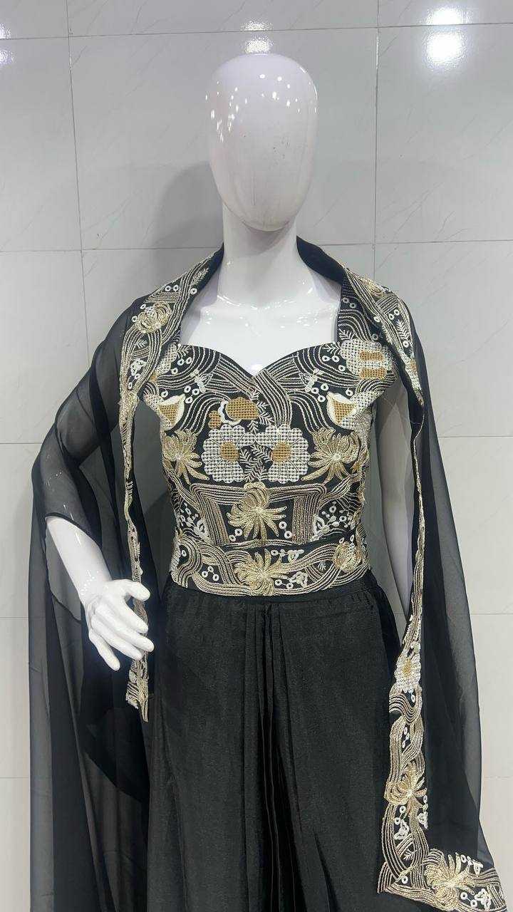 Ynf Georgette KESH655 101 Suits & Dresses Western Wears Festive Collections Wholesale Indo Western Dresses Party Wear Dresses Georgette Dresses Manufacturer- Kapda Export