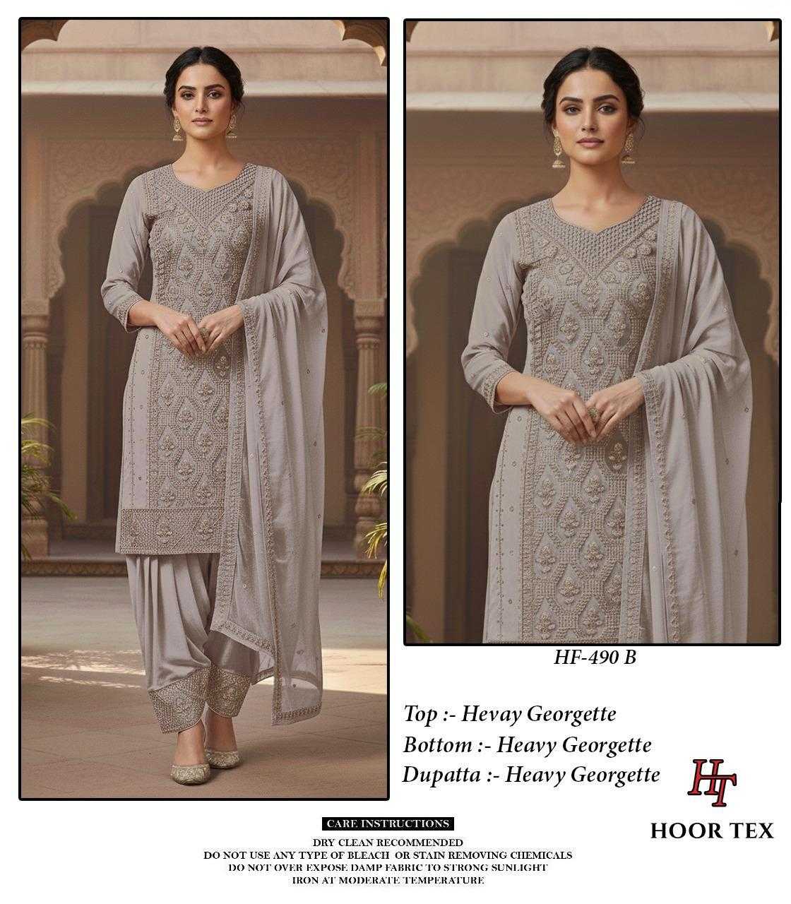 Ynf Georgette KESH677 HF-490 Suits & Dresses Islamic Clothing Festive Collections Wholesale Pakistani Suits Afghani Suits Kashmiri Suits Manufacturer- Kapda Export
