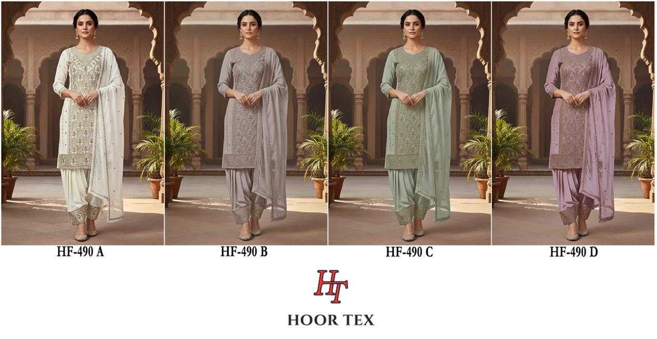 Ynf Georgette KESH677 HF-490 Suits & Dresses Islamic Clothing Festive Collections Wholesale Pakistani Suits Afghani Suits Kashmiri Suits Manufacturer- Kapda Export