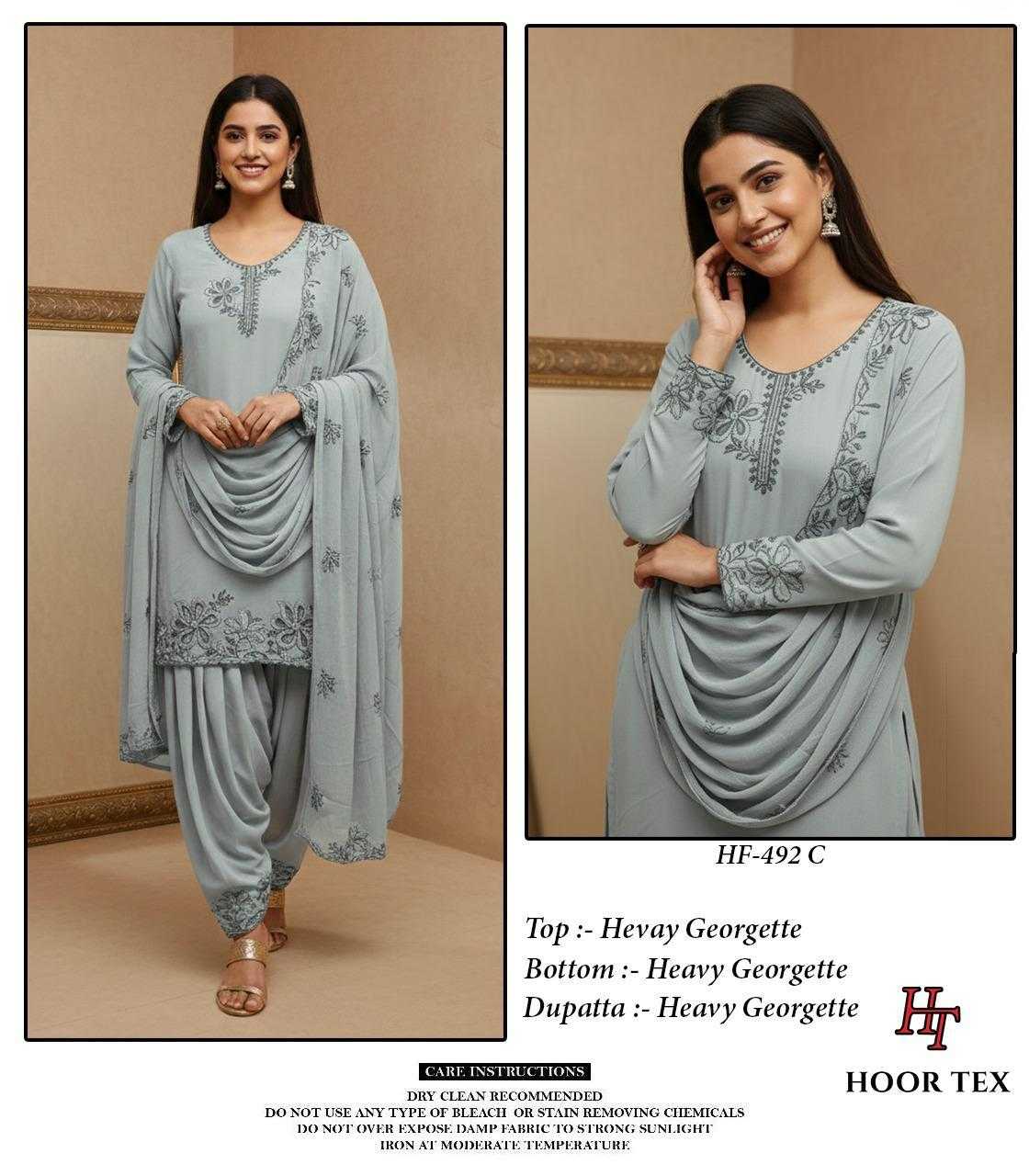 Ynf Georgette KESH677 HF-492 - A To D Suits & Dresses Islamic Clothing Festive Collections Wholesale Pakistani Suits Afghani Suits Kashmiri Suits Manufacturer- Kapda Export