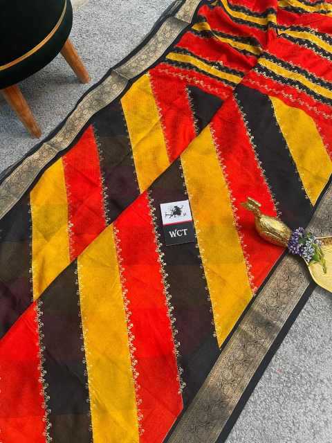 Ynf Georgette KESH695 Bingo Sarees Wholesale Designer Sarees Georgette Sarees Leheriya Sarees Manufacturer- Kapda Export